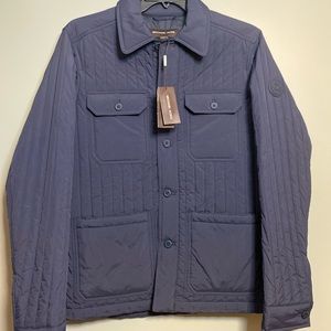 Michael Kors
 Quilted Water Repellent Shirt Jacket